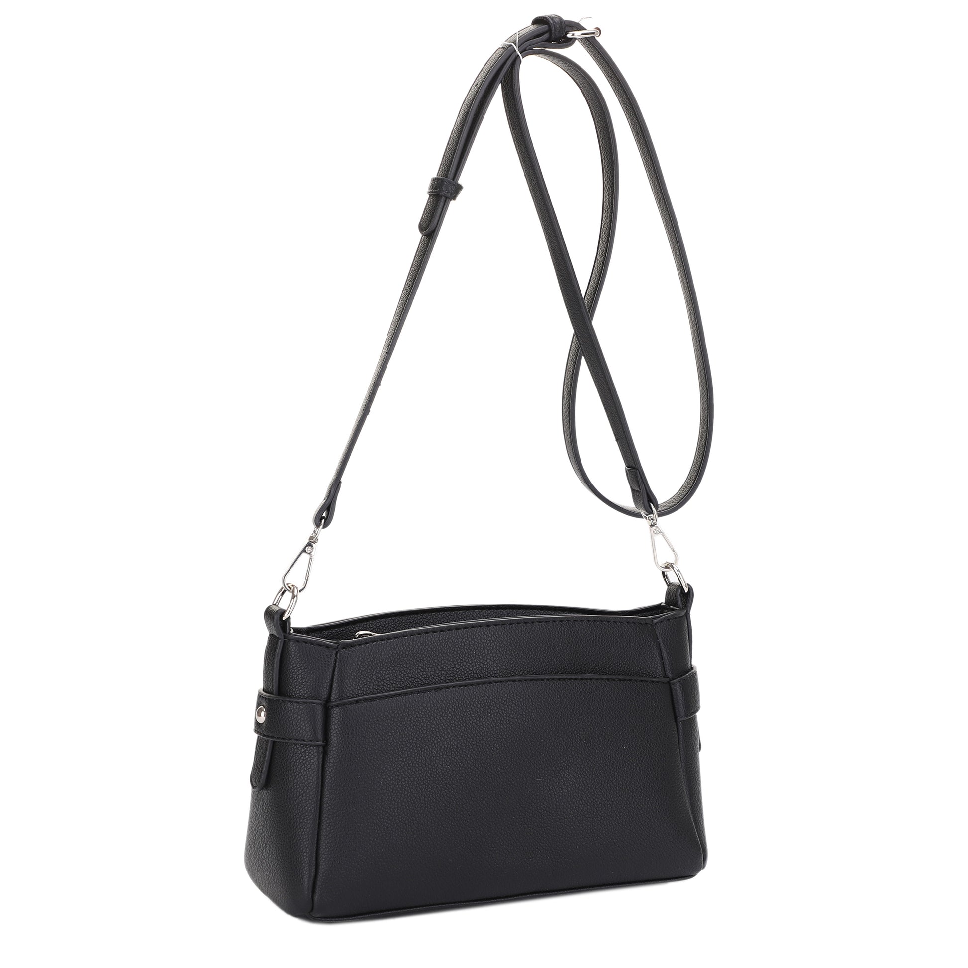 Triple Compartment Crossbody
