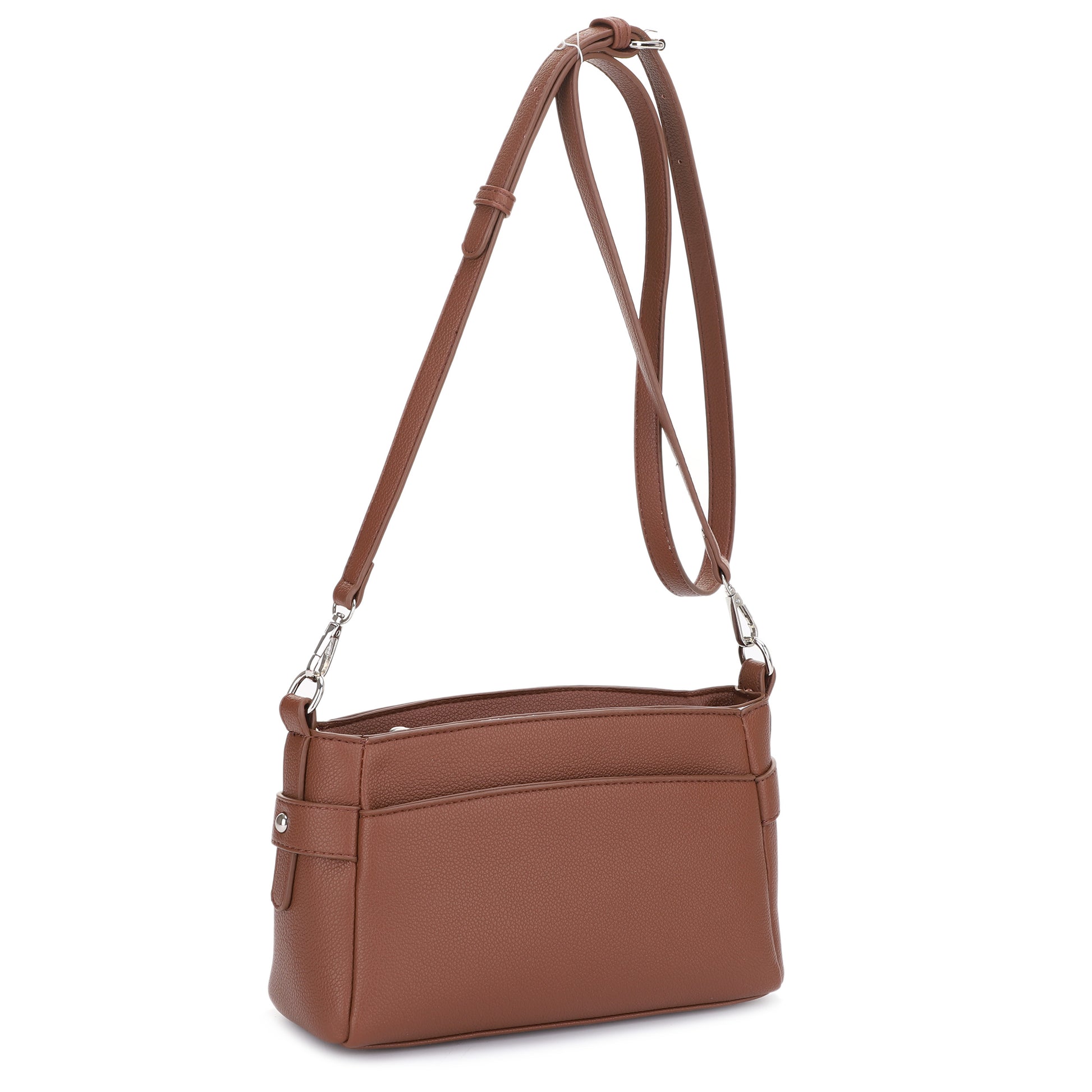 Triple Compartment Crossbody