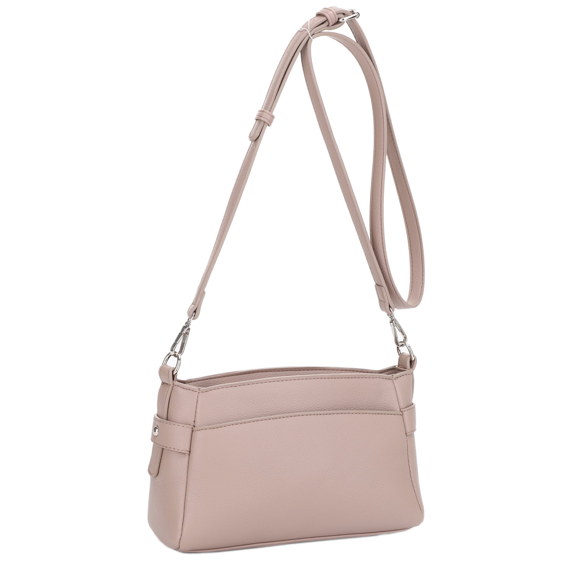 Triple Compartment Crossbody
