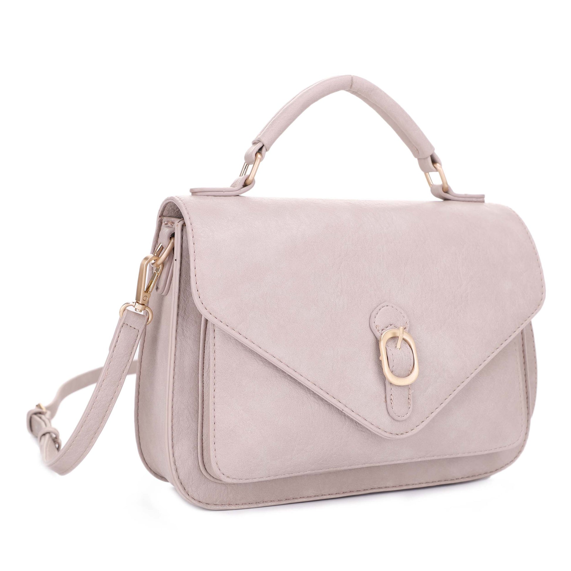 Front Buckle Satchel