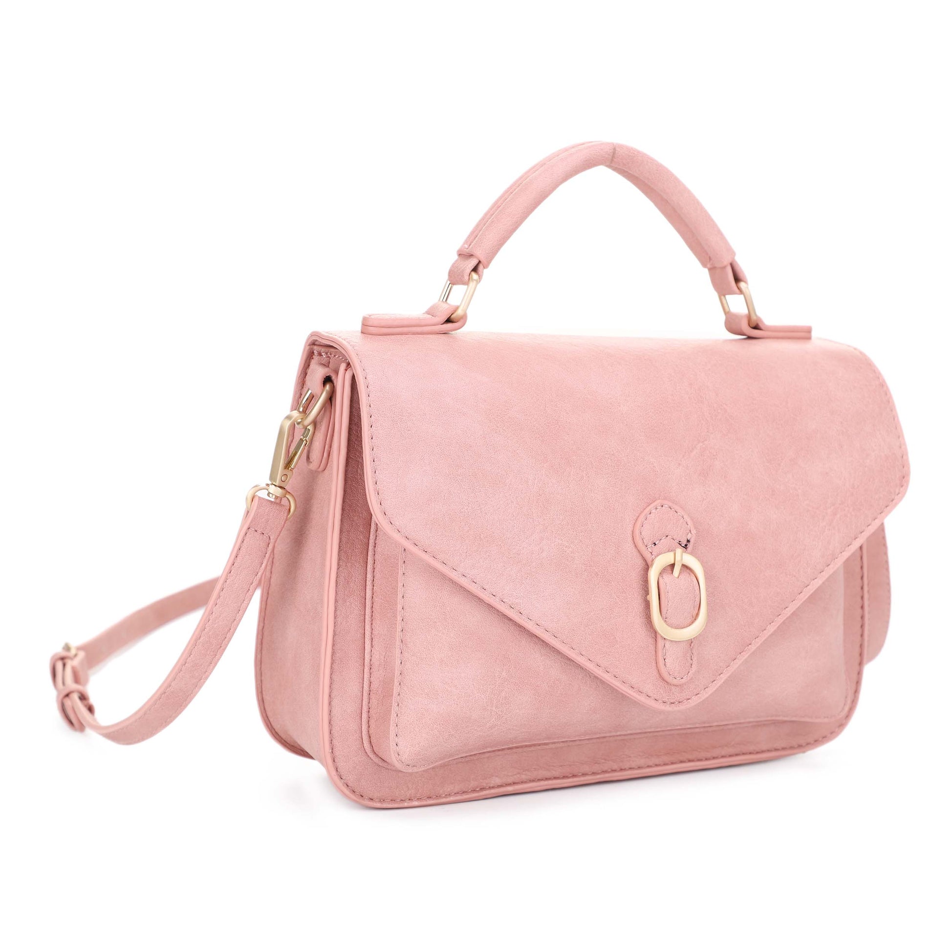 Front Buckle Satchel