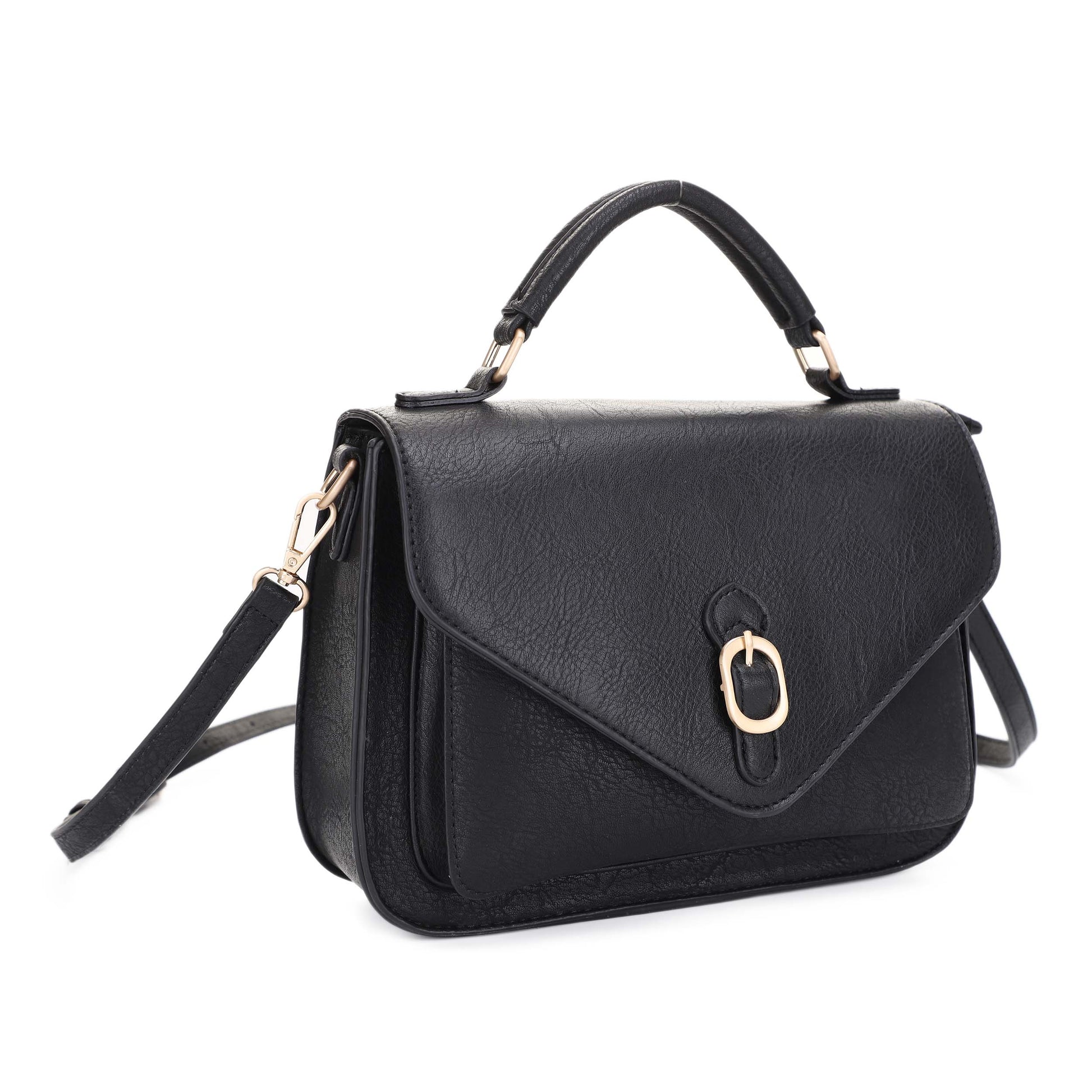 Front Buckle Satchel