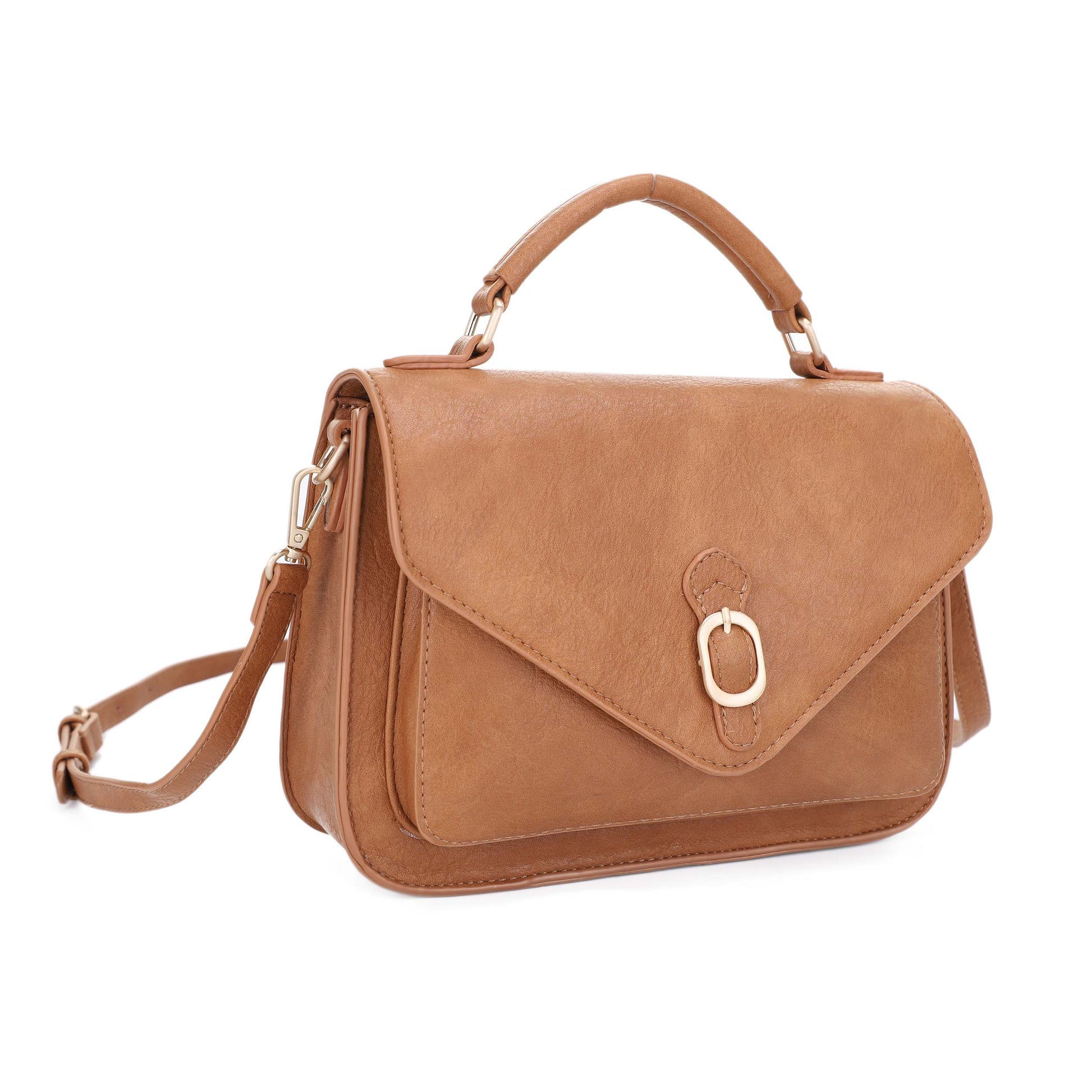 Front Buckle Satchel