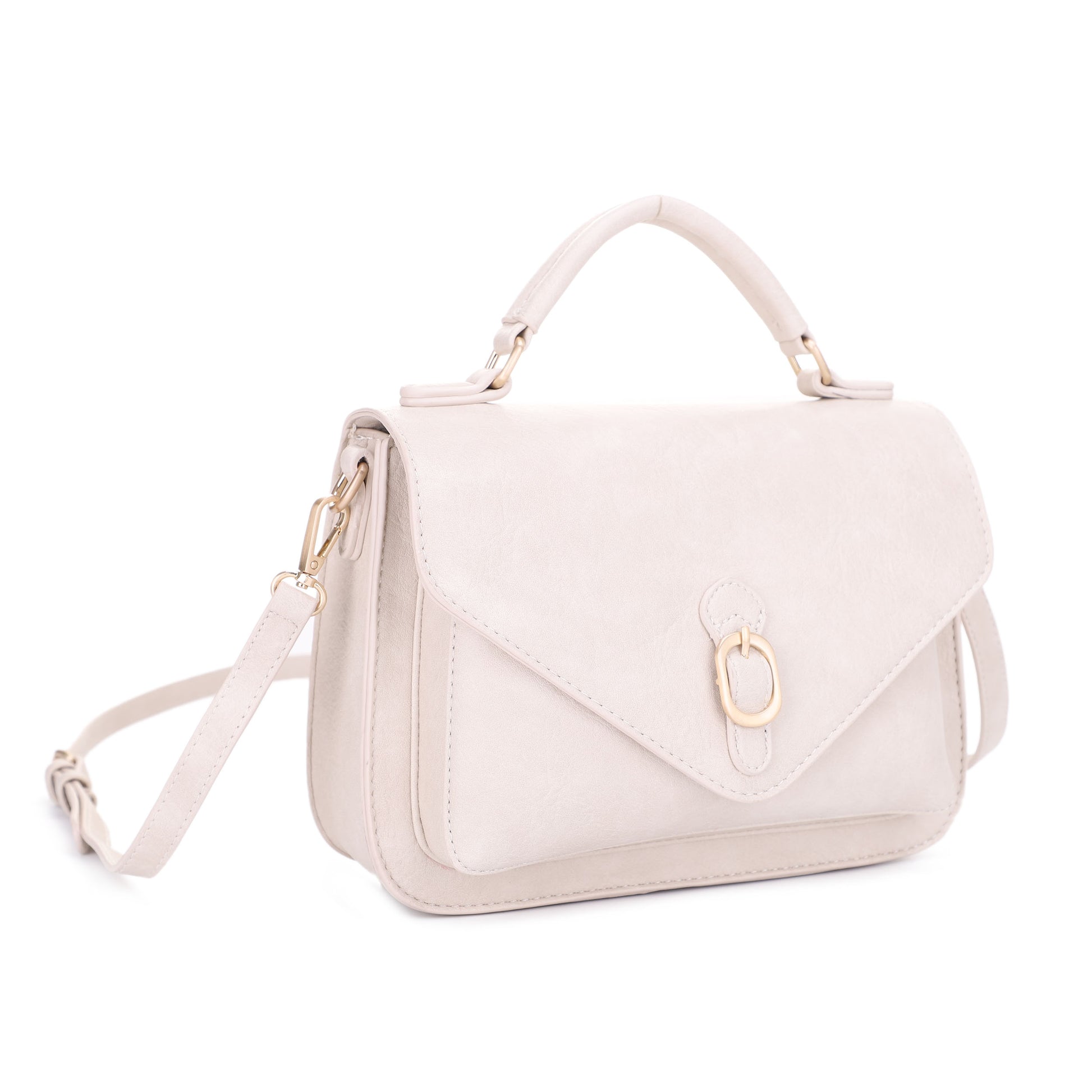 Front Buckle Satchel