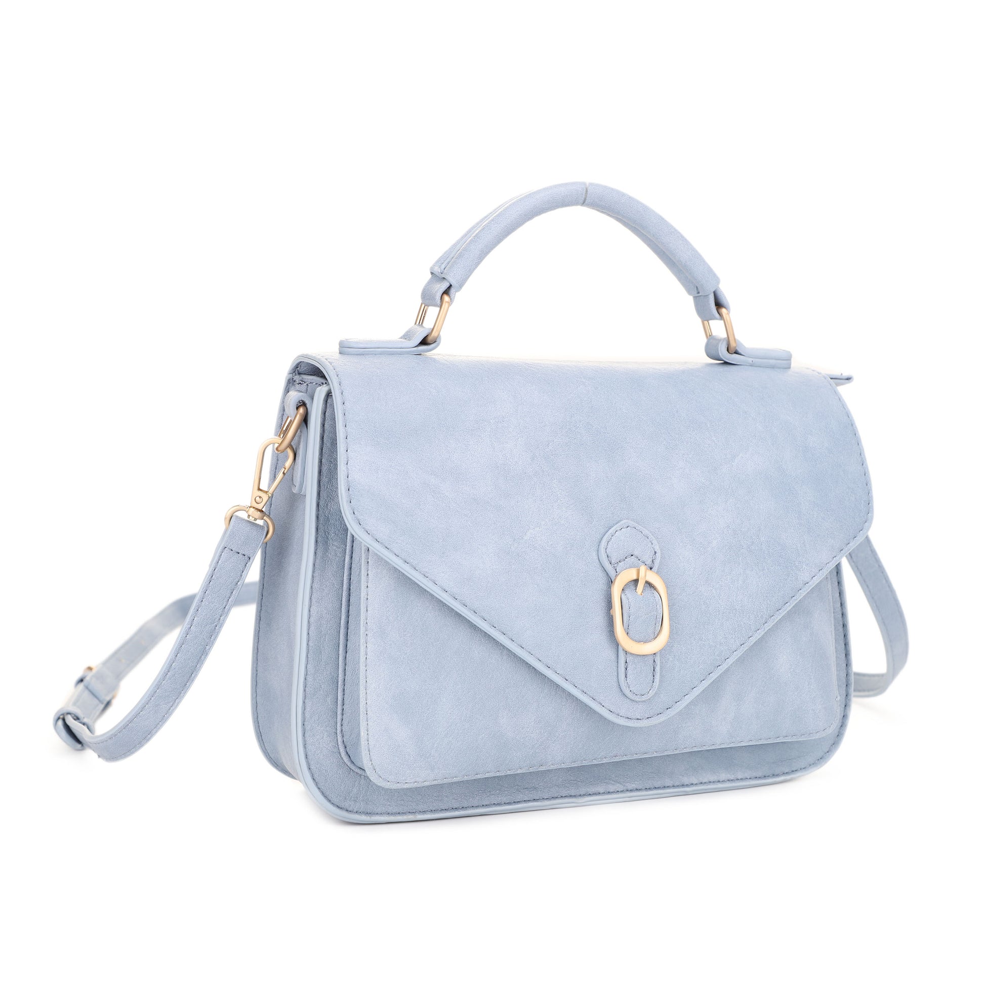 Front Buckle Satchel