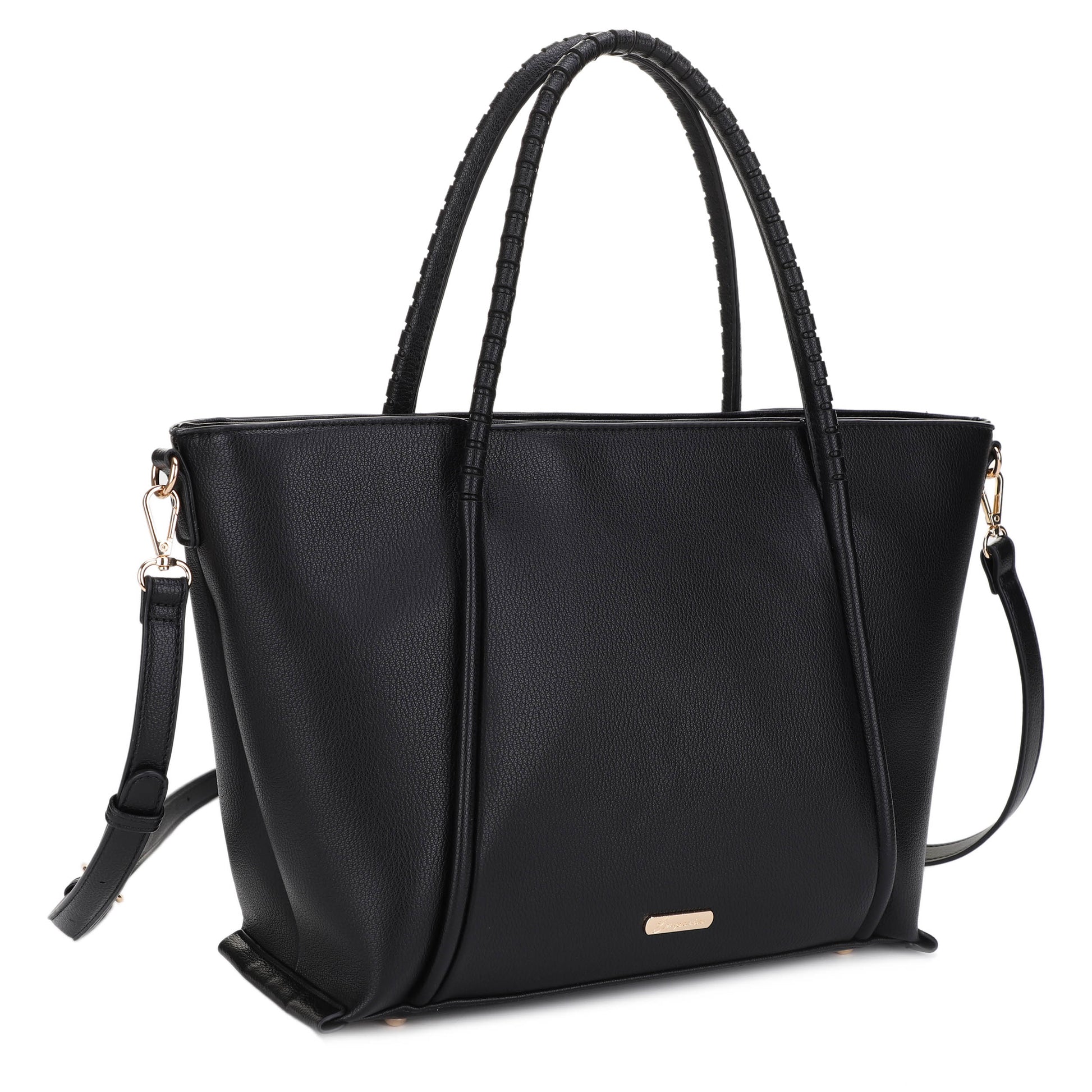Emperia Becca Laser Cut Wrapped Handle Leo Tote Bag
