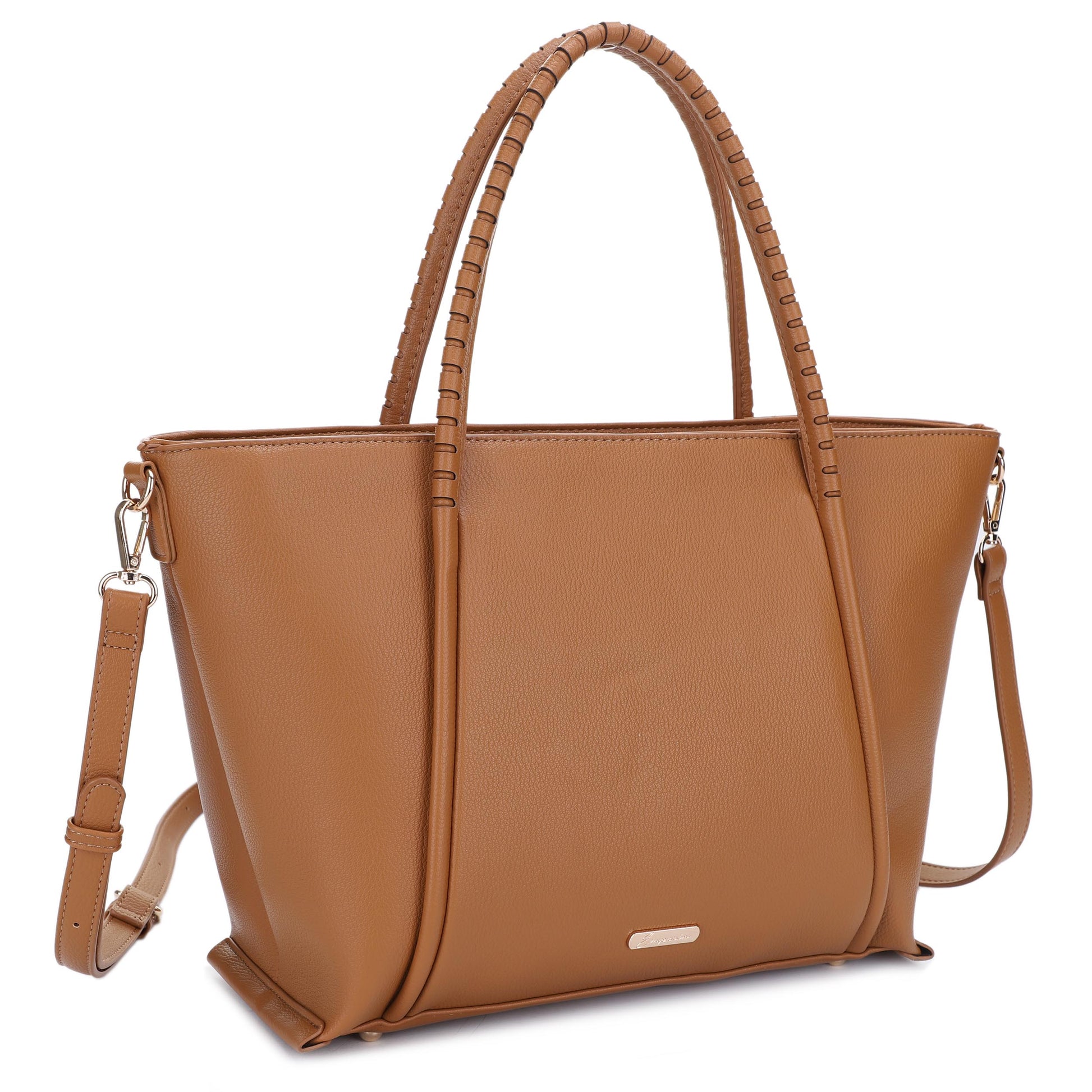 Emperia Becca Laser Cut Wrapped Handle Leo Tote Bag