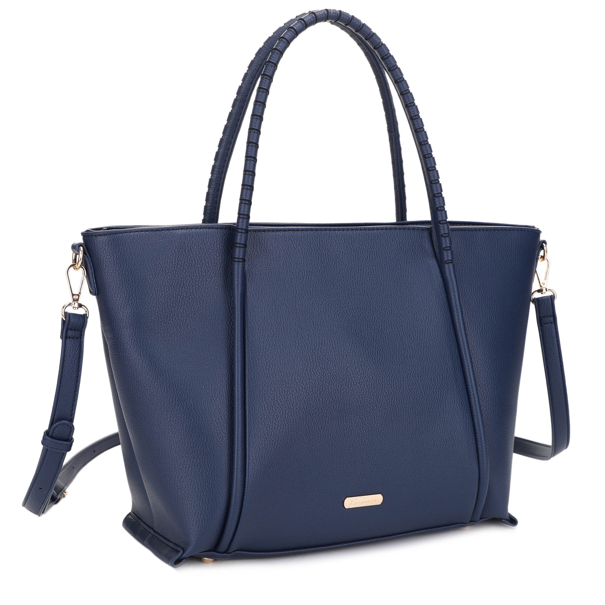 Emperia Becca Laser Cut Wrapped Handle Leo Tote Bag