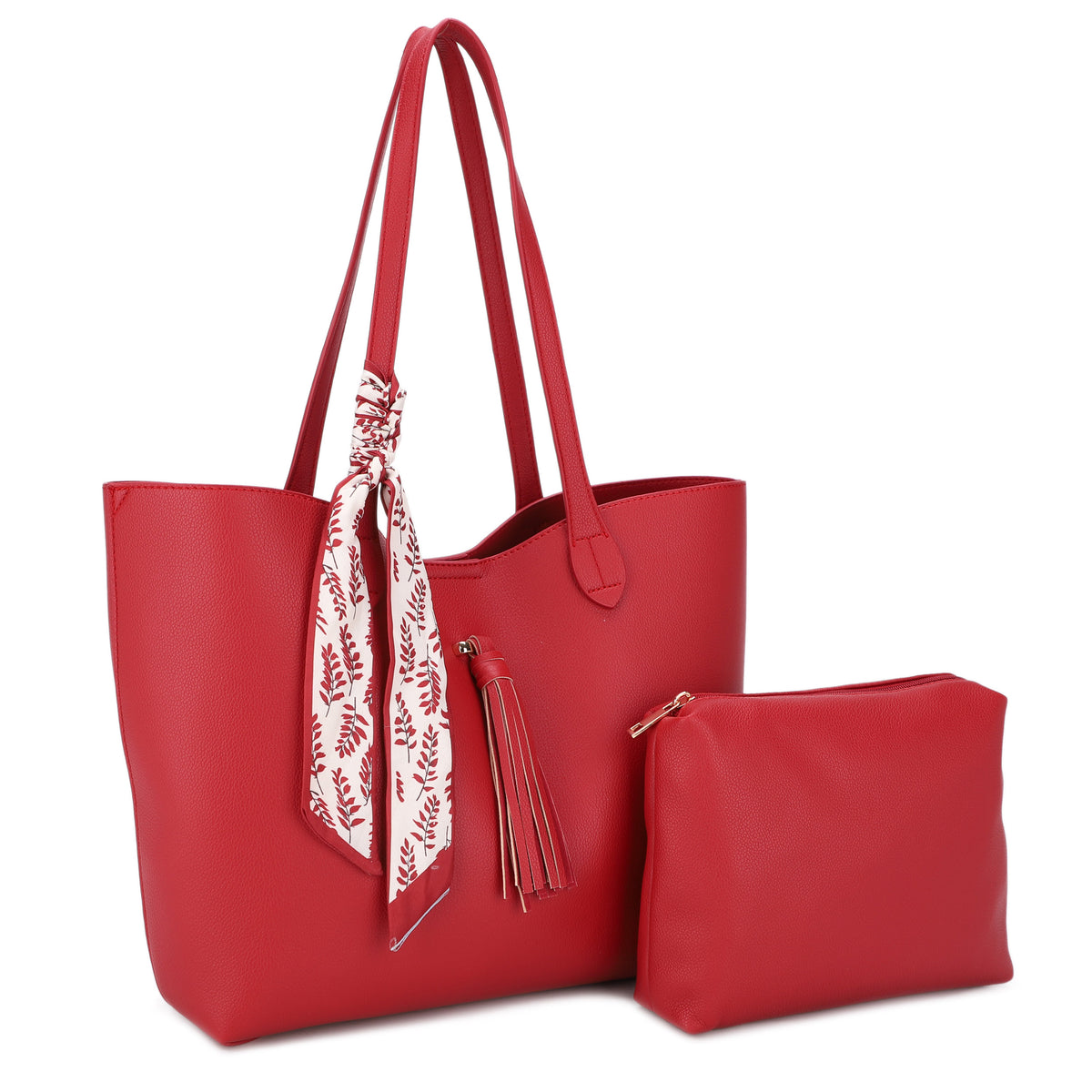 Lauren 2-piece Tote Set with Scarf