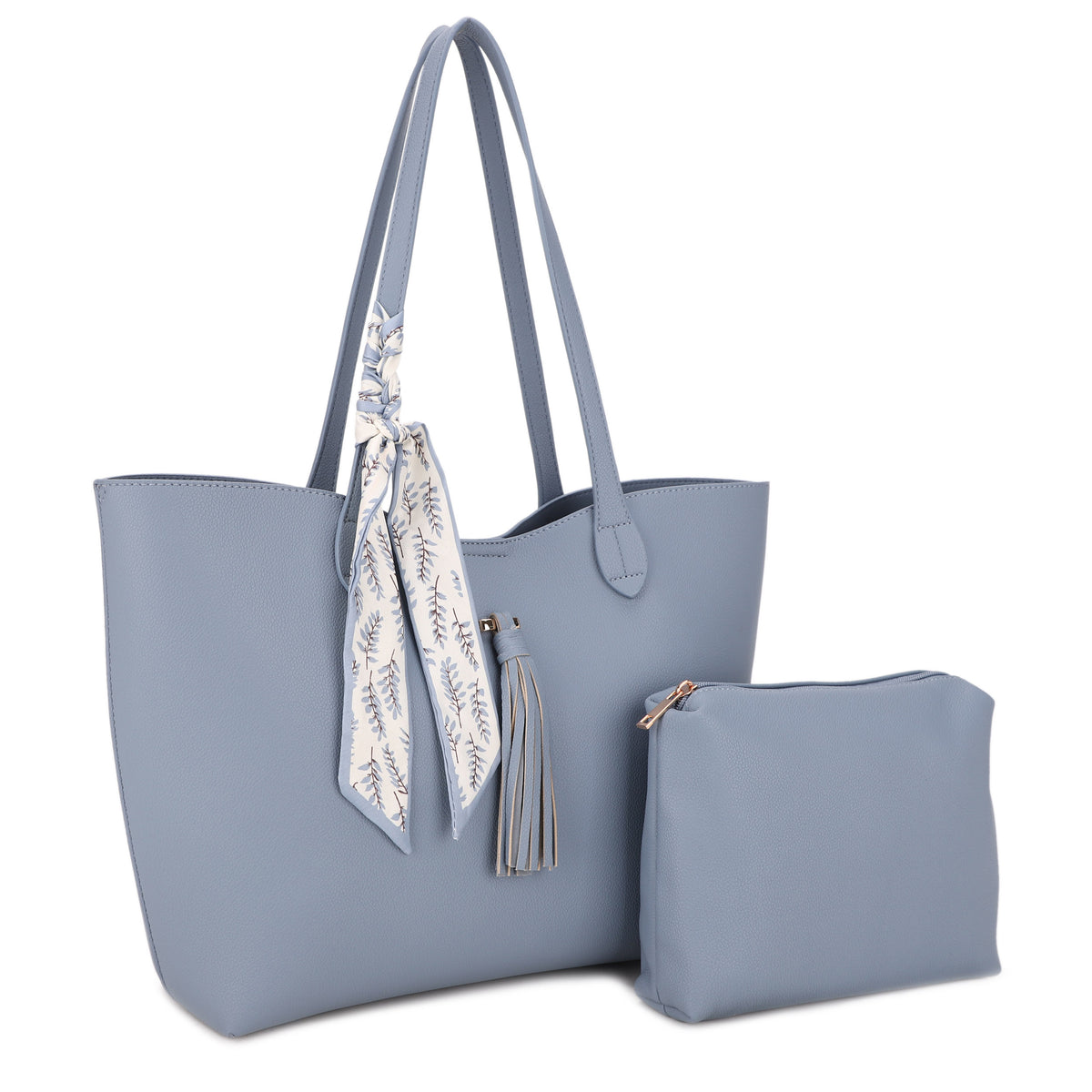 Lauren 2-piece Tote Set with Scarf