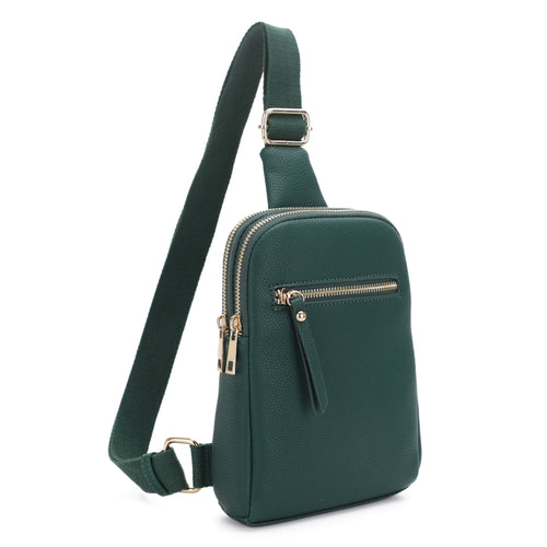 Double Compartment Sling Bag