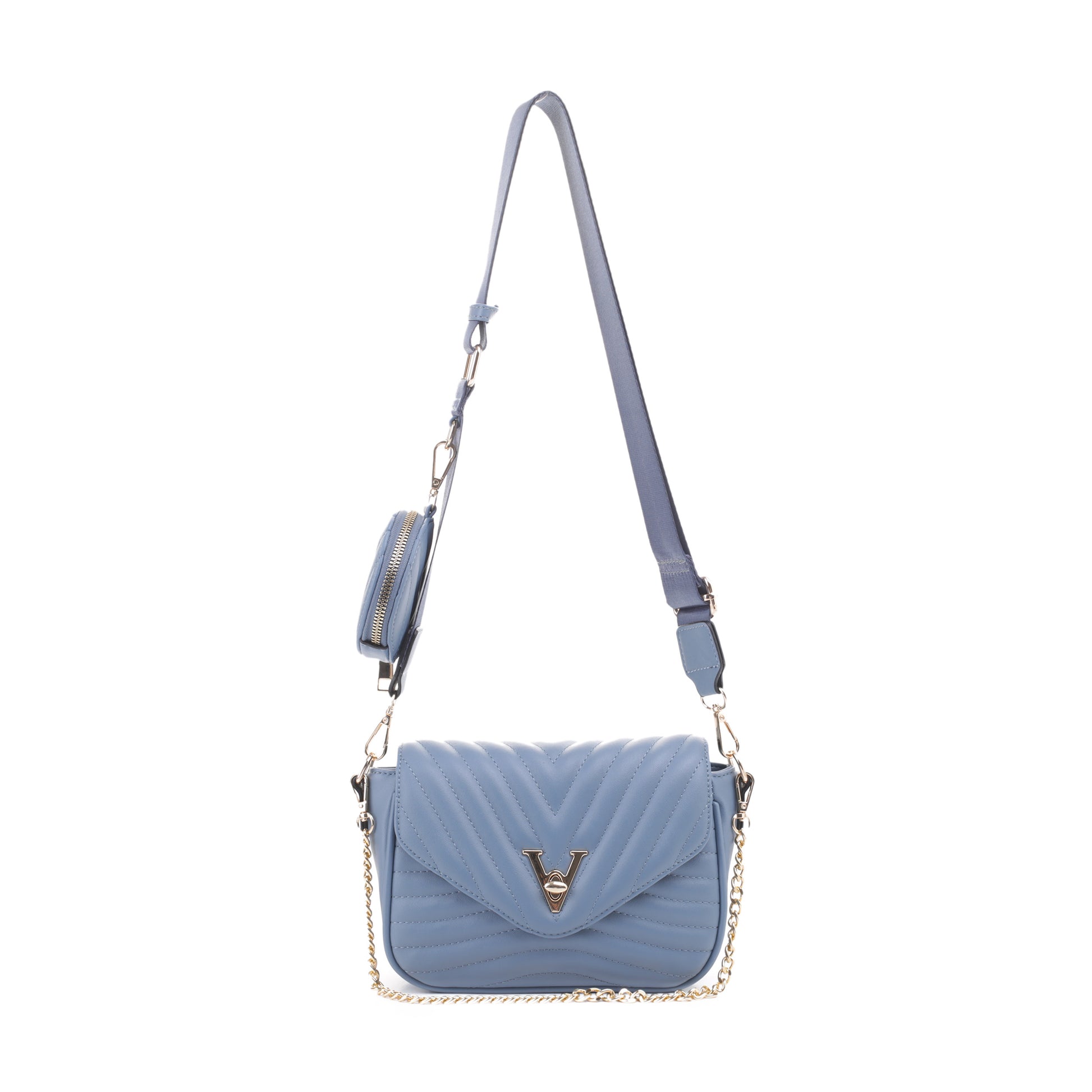 Vivienne Chevron Quilted Crossbody