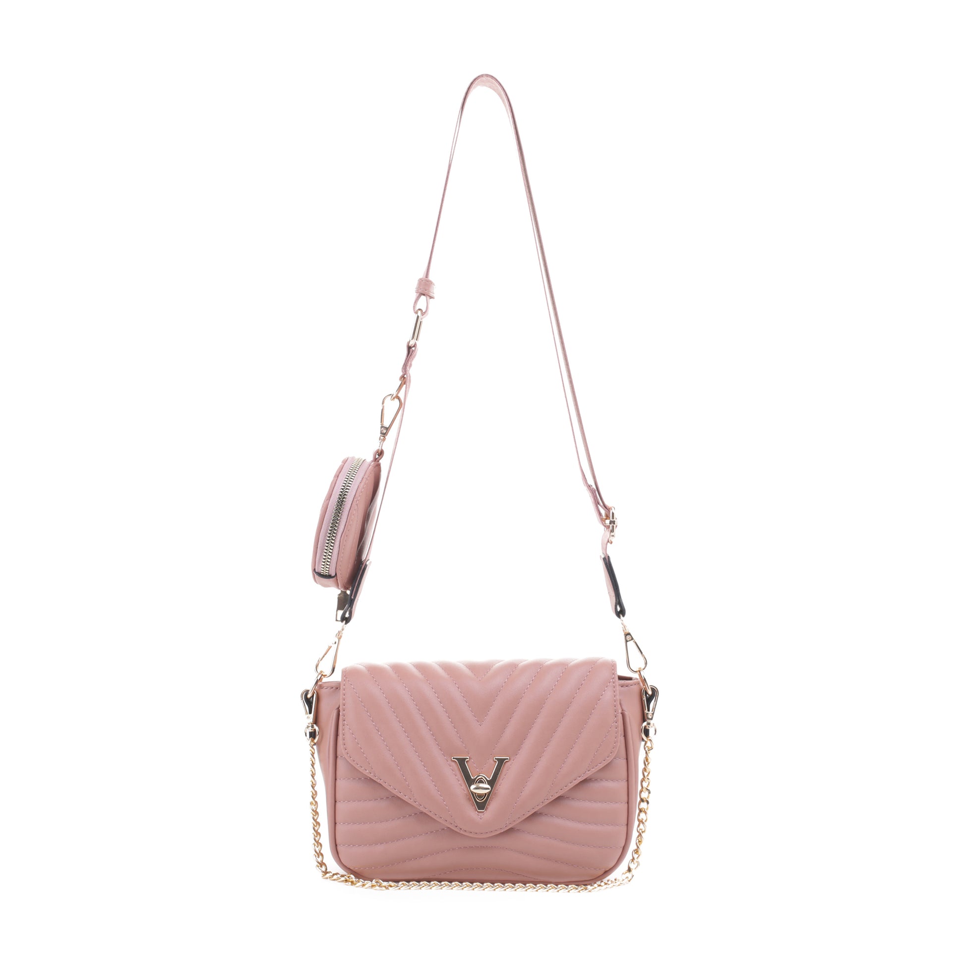 Vivienne Chevron Quilted Crossbody