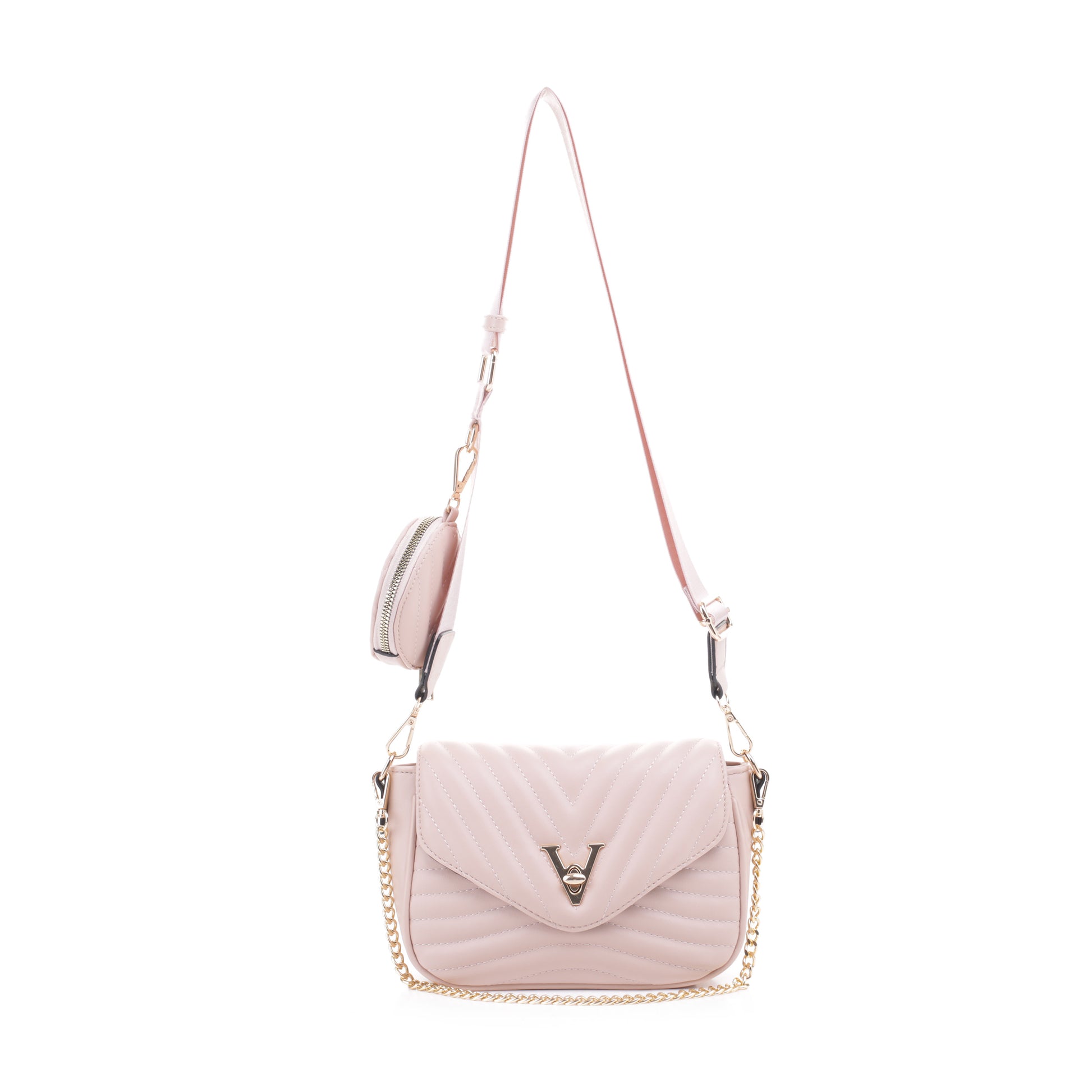Vivienne Chevron Quilted Crossbody
