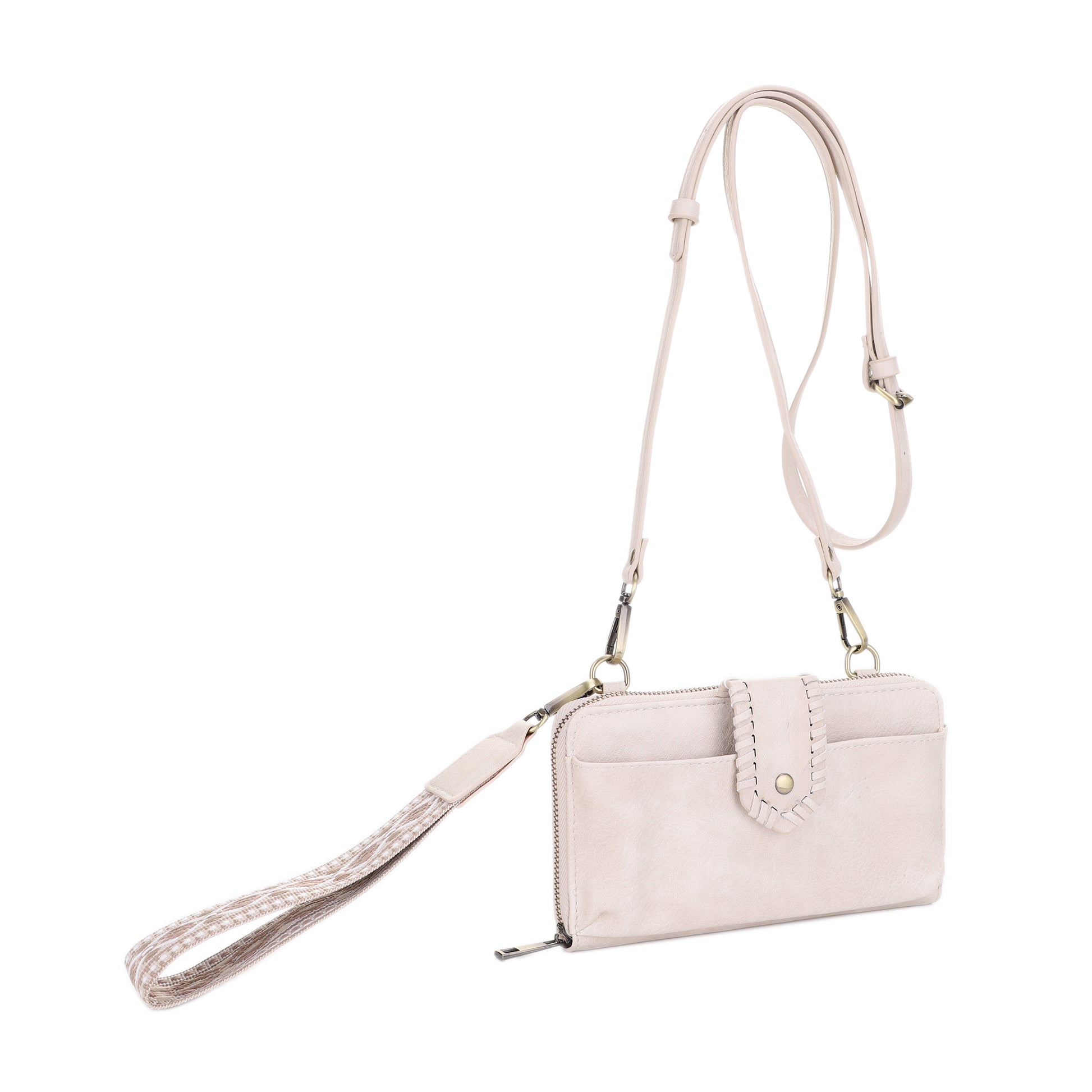 Crossbody Wallet with Wrist Strap